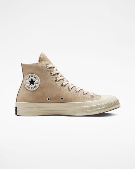 Tenis Converse Chuck 70 Tri-Panel Cano Alto Masculino Bege | PT S057T19